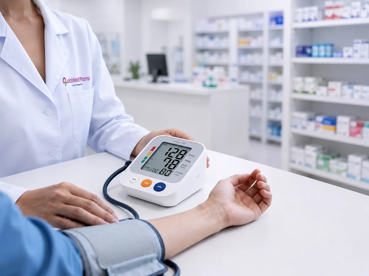 Digital BP Monitor, blood pressure monitoring, Quickmed Pharma