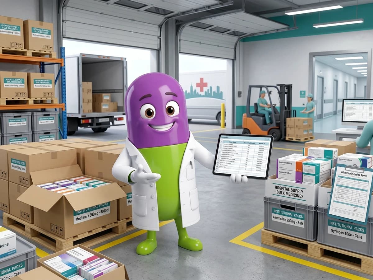 Bulk & institutional medicine supply, Quickmed Pharma, Kerala