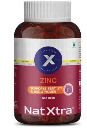 Nat Xtra Zinc supplement bottle, Quickmed Pharma