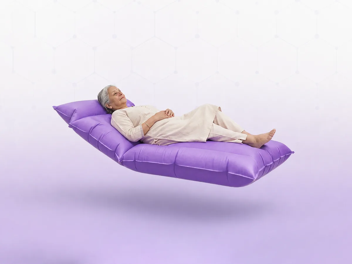 Water Bed, hospital bed for home care, Quickmed Pharma